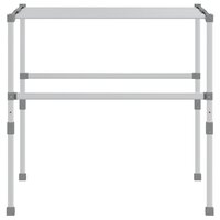 Droogrek 83x(50-55)x(40-85) cm aluminium 3