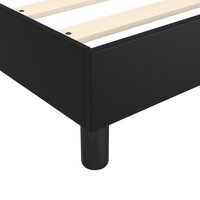 Boxspring bed kunstleer zwart 90x200 cm 7