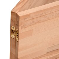 Werkbank 180x55x81,5 cm massief beukenhout en metaal 7