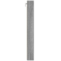 Vitrinekast 100x8,5x75 cm bewerkt hout grijs sonoma eikenkleur 5