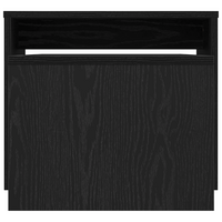 Nesttafels Zwart Eiken 100 x 48 x 40 cm Bewerkt hout 6