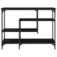 Wandtafel Zwart eiken 100 x 35 x 75 cm 5