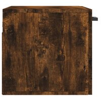 Wandkast 60x36,5x35 cm bewerkt hout gerookt eikenkleurig 7