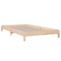Bed stapelbaar 100x200 cm massief grenenhout 5