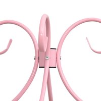 Hemelbedframe metaal roze 180x200 cm 5