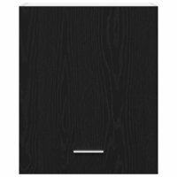 Hangkast Zwart Eiken 50 x 31 x 60 cm Bewerkt hout 7