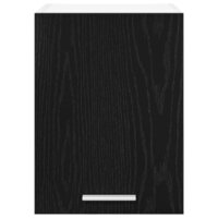 Hangkast Zwarte Eik en Wit 30 x 31 x 40 cm Bewerkt hout 6