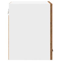 Hangkast Oude Hout en Wit 30 x 31 x 40 cm Bewerkt hout 7