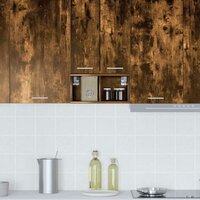 Hangkast Gerookt eiken 20 x 29,5 x 40 cm Bewerkt hout 4