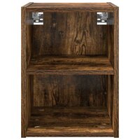 Hangkast Gerookt eiken 30 x 29,5 x 40 cm Bewerkt hout 5