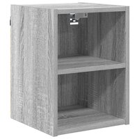Hangkast Grijs Sonoma 30 x 29,5 x 40 cm Bewerkt hout 2