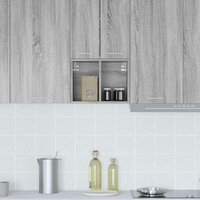 Hangkast Grijs Sonoma 30 x 29,5 x 40 cm Bewerkt hout 4