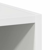 Hangkast Wit 40 x 29,5 x 40 cm Bewerkt hout 8