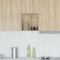 Hangkast Sonoma Eiken 40 x 29,5 x 40 cm Bewerkt hout 4