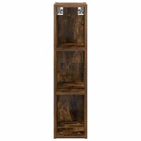 Hangkast Gerookt eiken 20 x 29,5 x 80 cm Bewerkt hout 5