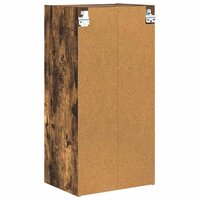 Hangkast Gerookt eiken 40 x 29,5 x 80 cm Bewerkt hout 7