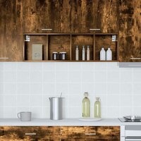 Hangkast Gerookt eiken 30 x 29,5 x 100 cm Bewerkt hout 4