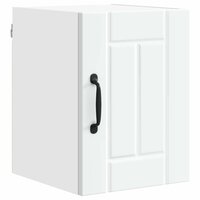 Wandkast LUCCA Wit 30 x 31 x 40 cm Bewerkt hout 2
