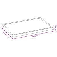 Snijplank 30x20x1,5 cm bamboe 4