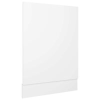 Vaatwasserpaneel Lyon 45x3x67 cm bewerkt hout wit 2