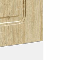 Vaatwasserpaneel Kalmar 45x1,5x57 cm bewerkt hout sonoma eiken 7