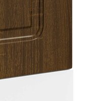 Vaatwasserpaneel Kalmar 45x1,5x57 cm bewerkt hout bruin eikenkleur 7