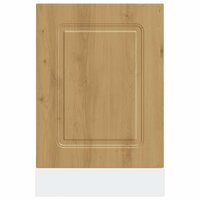 Vaatwasserpaneel Kalmar 45x1,5x57 cm bewerkt hout artisanaal eiken 4