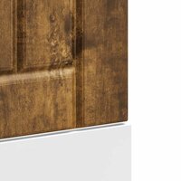 Vaatwasserpaneel Lucca bewerkt hout gerookt eikenkleurig 7