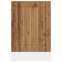 Vaatwasserpaneel Lucca bewerkt hout oud houtkleurig 4