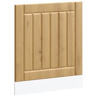 Vaatwasserpaneel Lucca bewerkt hout artisanaal eikenkleur 2