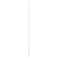 Vaatwasserpaneel Porto 45x1,5x57 cm bewerkt hout hoogglans wit 5