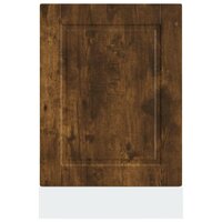 Vaatwasserpaneel Porto 45x1,5x57 cm bewerkt hout gerookt eiken 4