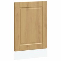 Vaatwasserpaneel Porto 45x1,5x57 cm bewerkt hout artisanaal eiken 2