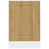 Vaatwasserpaneel Porto 45x1,5x57 cm bewerkt hout artisanaal eiken 4