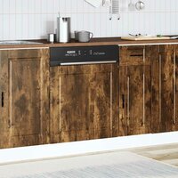 Vaatwasserpaneel Porto 60x1,5x57 cm bewerkt hout gerookt eiken 3