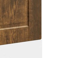 Vaatwasserpaneel Porto 60x1,5x57 cm bewerkt hout gerookt eiken 7