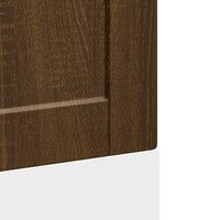 Vaatwasserpaneel Porto 60x1,5x57 cm bewerkt hout bruin eikenkleur 7