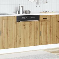 Vaatwasserpaneel Porto 60x1,5x57 cm bewerkt hout artisanaal eiken 3