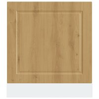 Vaatwasserpaneel Porto 60x1,5x57 cm bewerkt hout artisanaal eiken 4