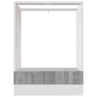 Ovenkast Lyon 60x46x81,5 cm grijs sonoma eikenkleurig 5