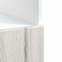 Ovenkast Lucca bewerkt hout grijs sonoma eiken 8