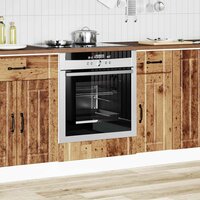 Ovenkast Lucca bewerkt hout oud houtkleurig 3