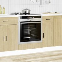 Ovenkast &amp;quot;Porto&amp;quot; bewerkt hout sonoma eikenkleurig 3