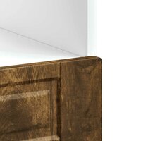 Ovenkast &amp;quot;Porto&amp;quot; bewerkt hout gerookt eikenkleurig 8