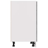 Onderkast met lade Lyon 50x46x81,5 cm bewerkt hout betongrijs 8