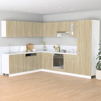 Onderkast met lade Lyon 40x46x81,5 cm bewerkt hout sonoma eikenkleurig 3