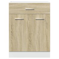 Onderkast met lade Lyon 60x46x81,5 cm bewerkt hout sonoma eikenkleurig 5
