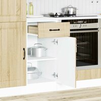 Onderkast Lucca bewerkt hout sonoma eikenkleurig 2
