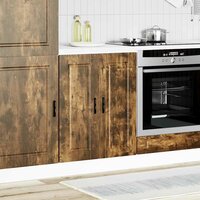 Onderkast &amp;quot;Porto&amp;quot; bewerkt hout gerookt eikenkleurig 3