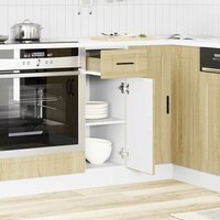 Onderkast &amp;quot;Porto&amp;quot; bewerkt hout sonoma eikenkleurig 3